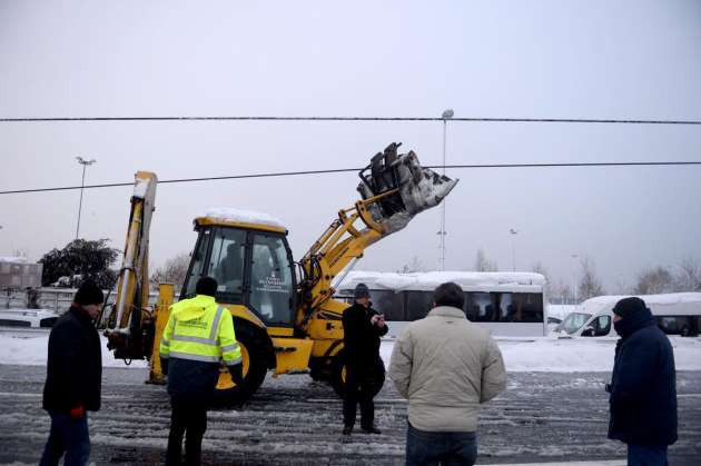 İstanbul'da kar çilesi devam ediyor - Resim: 4
