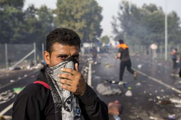 Sığınmacıların sabrı taştı! - Resim: 1