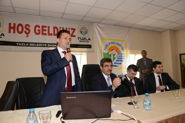 Çevre ve Şehircilik Bakanı İdris Güllüce'den Tuzla Belediyesi'ne Ziyaret - Resim: 1