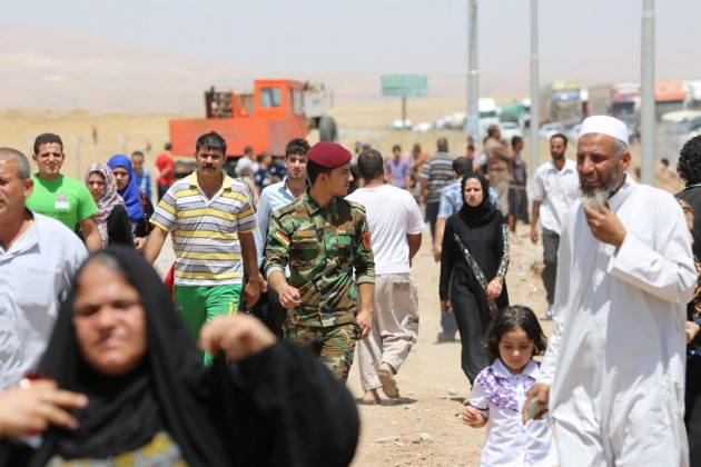 Musul'da son durum! Halk Musul'dan böyle kaçıyor - Resim: 2