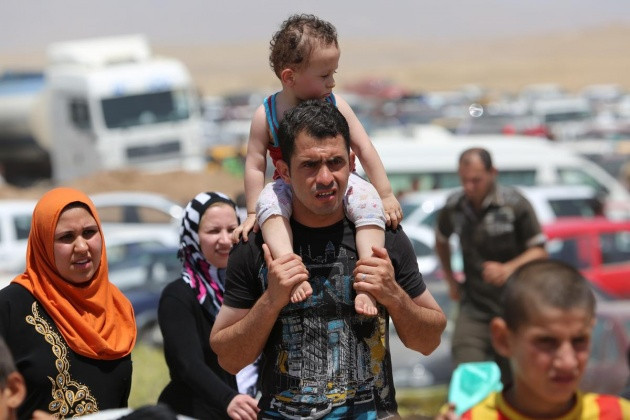 Musul'da son durum! Halk Musul'dan böyle kaçıyor - Resim: 3