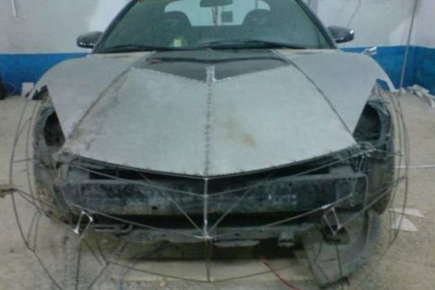 Elleriyle otomobilini Lamborghini yaptı! - Resim: 2