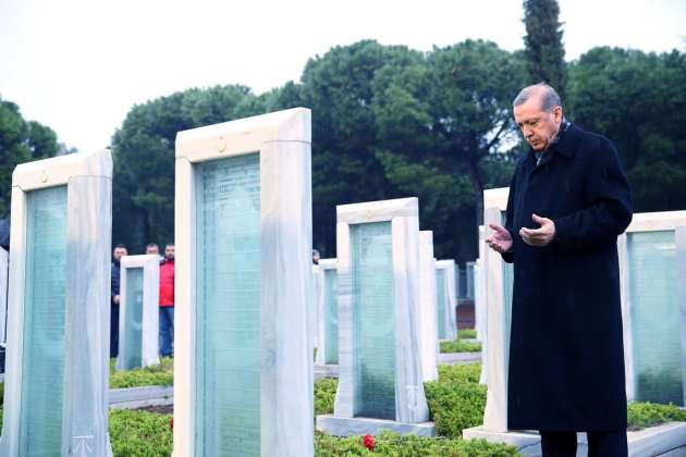 Cumhurbaşkanı Erdoğan Çanakkale Şehitler Abidesi'nde - Resim: 1