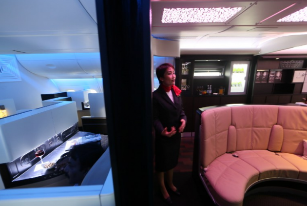 Otel odası değil uçak suiti - Resim: 3