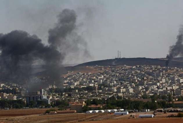 Kobani'den dumanlar yükseliyor - Resim: 4