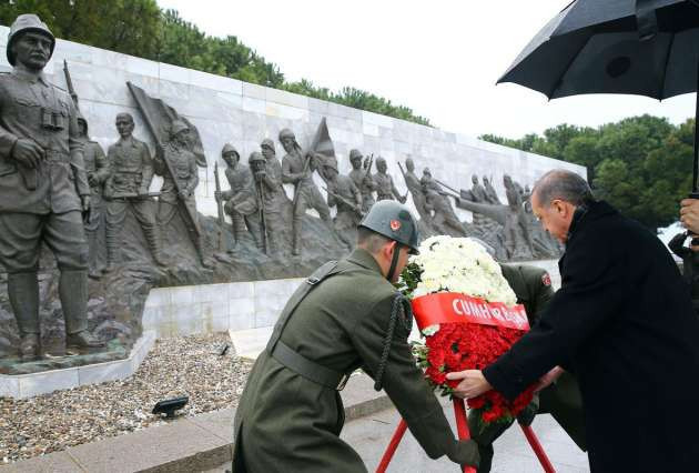 Cumhurbaşkanı Erdoğan Çanakkale Şehitler Abidesi'nde - Resim: 3