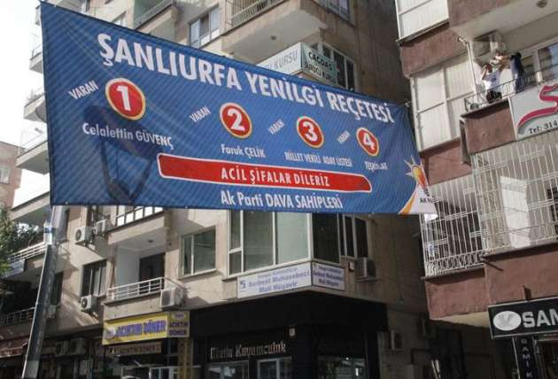 Şanlıurfa’da ilginç AK Parti pankartı - Resim: 2
