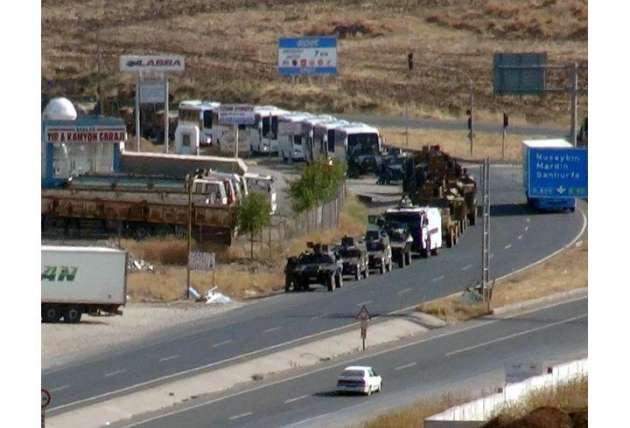 Şırnak'ta 100 araçlık askeri sevkiyat - Resim: 2