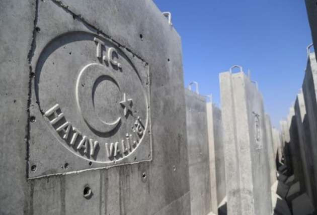 Suriye sınırına beton duvar - Resim: 3