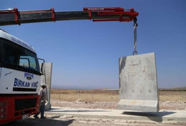 Suriye sınırına beton duvar - Resim: 4