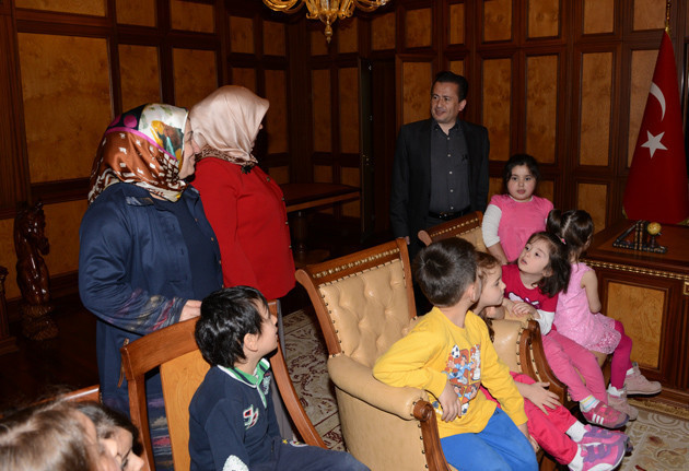 BAŞKAN YAZICI'YA TEBRİK ZİYARETLERİ - Resim: 3