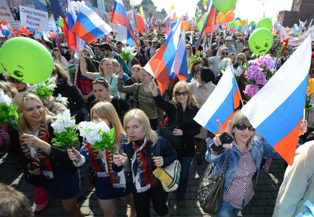 Rusya'da 1 Mayıs kutlamaları - Resim: 4