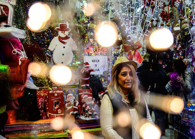 İstanbul'da yılbaşı alışverişi - Resim: 1