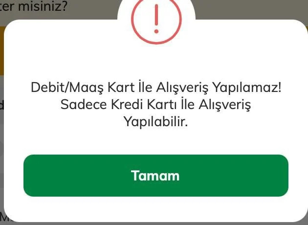 Dev market zincirinde banka kartıyla ödeme artık yapılamıyor! - Resim: 1
