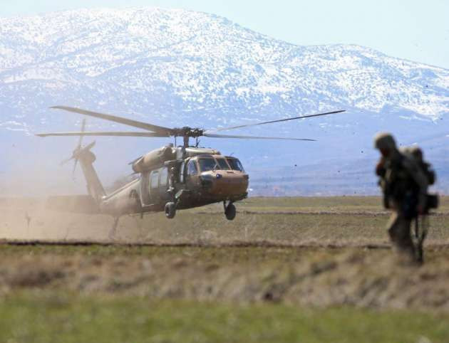 1'inci Komando Tugayı tatbikat - Resim: 1