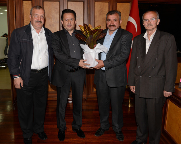 BAŞKAN YAZICI'YA TEBRİK ZİYARETLERİ - Resim: 2