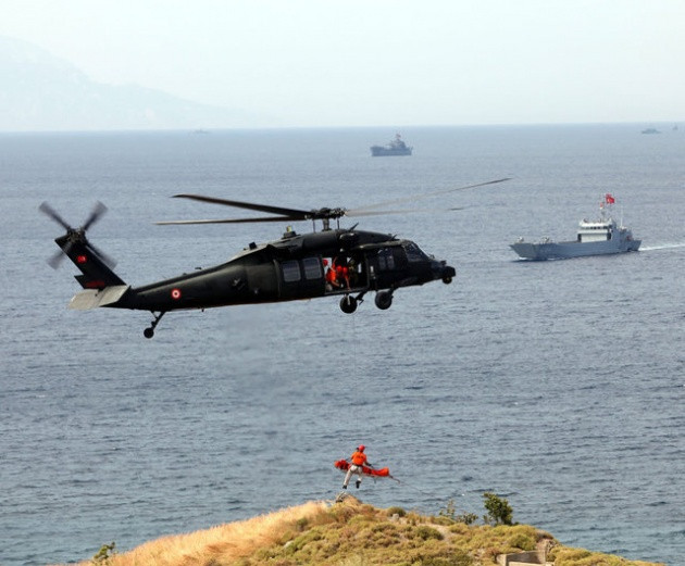 Efes 2014 tatbikatı nefes kesti - Resim: 1