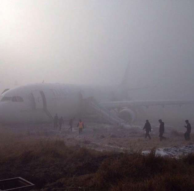 THY uçağı pistten çıktı - Resim: 3