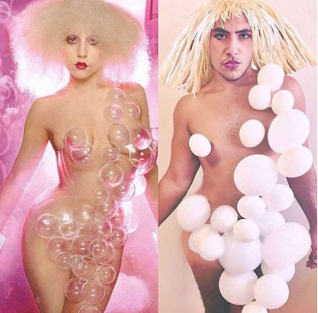 Erkekler bayan starları taklit etmeye çalışırsa... - Resim: 4