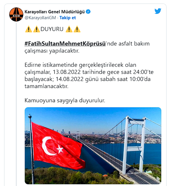 Sürücüler dikkat! FSM'de asfalt yenileme çalışması Karayolları tarihi duyurdu - Resim: 0