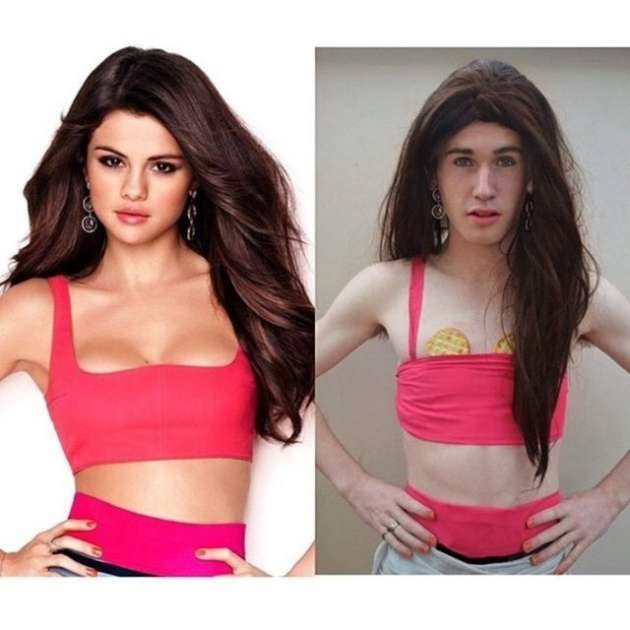 Erkekler bayan starları taklit etmeye çalışırsa... - Resim: 3