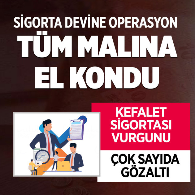 Arex Sigorta kimin mallarına el kondu! Kefalet sigortası ile zorda olanları...