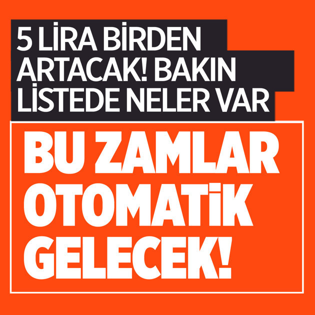 Bu zamlar otomatik gelecek! 5 lira birden artaracak sigara, akaryakıt...