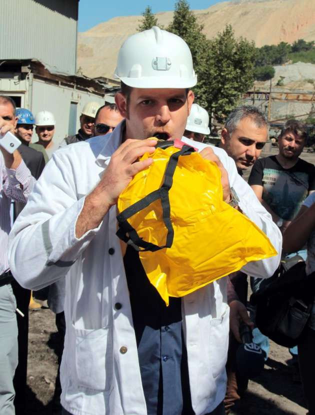 Facianın yaşandığı maden ocağına girdiler - Resim: 4