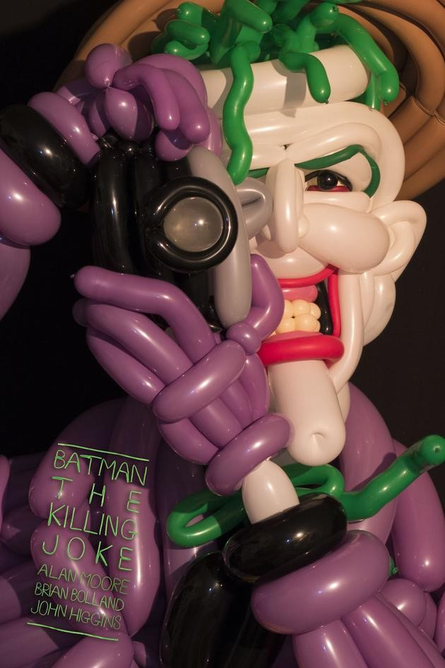 Ünlü film afişlerini balon sanatıyla baştan yarattı! - Resim: 1