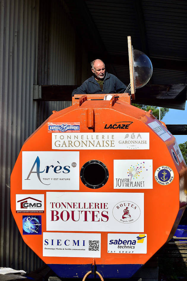 Kapsülle Atlas Okyanusunu geçmeye hazırlanıyor - Resim: 1