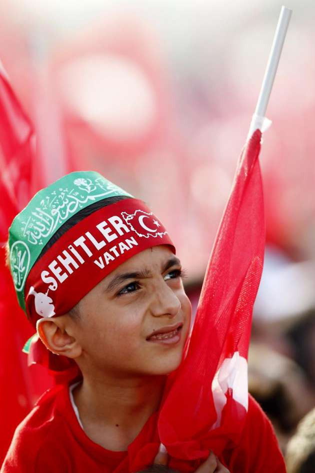 'Teröre Karşı Tek Ses' mitingi sona erdi - Resim: 2