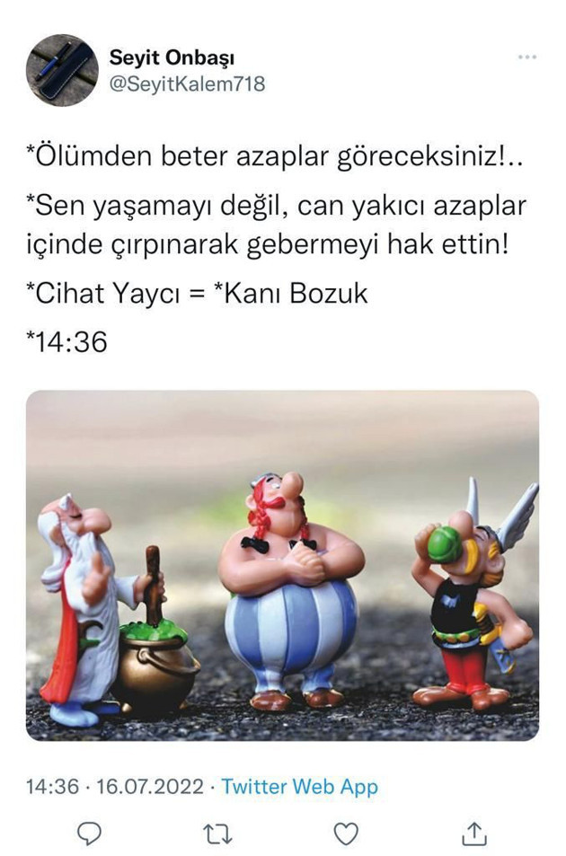 FETÖ'cülerden Cihat Yaycı'ya tehdit - Resim: 0