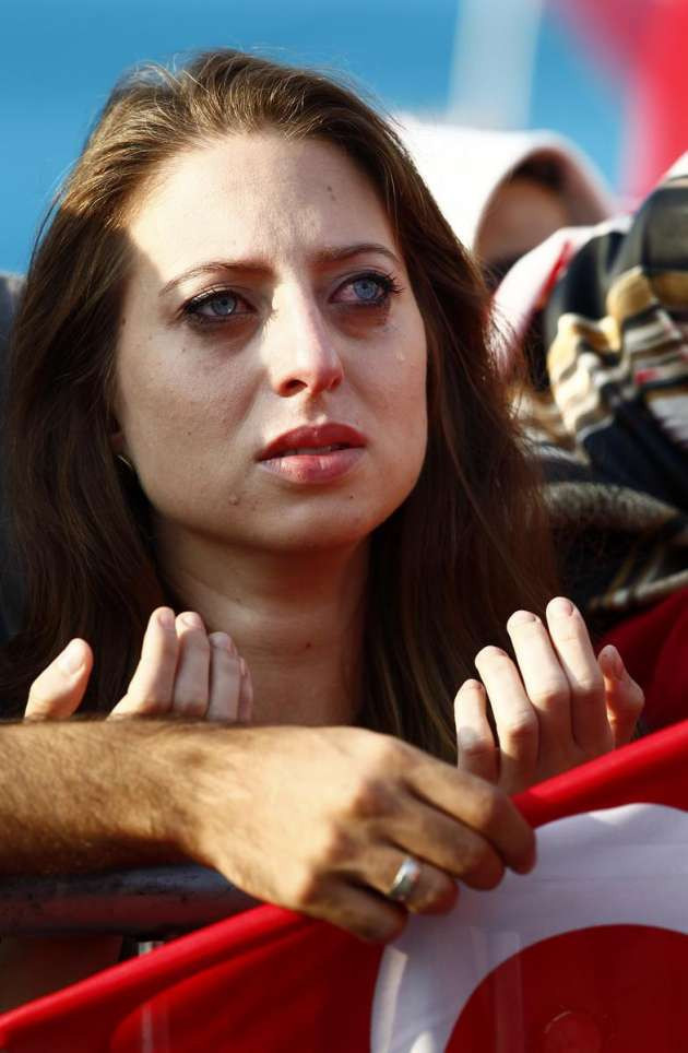 'Teröre Karşı Tek Ses' mitingi sona erdi - Resim: 4