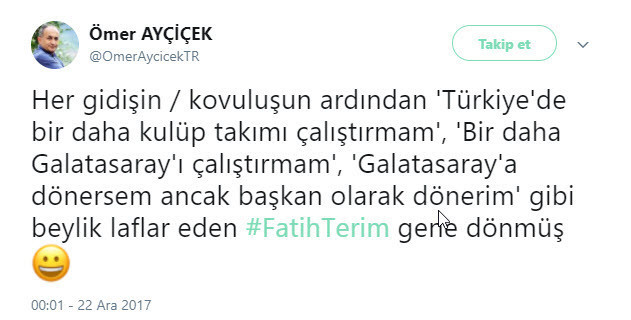 Sosyal Medya Fatih Terim  kararı ile sallandı - Resim: 2