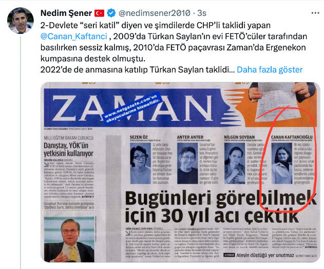 Nedim Şener ile Canan Kaftancıoğlu birbirine girdi - Resim: 0