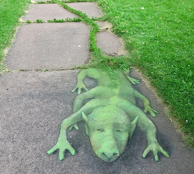 Sokakları sanata çevirdi - Resim: 4