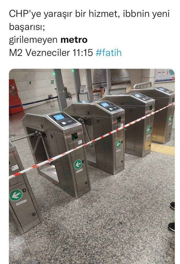 İstanbul'da Yenikapı metrosu arıza yaptı vatandaş İBB'ye isyan etti - Resim: 0