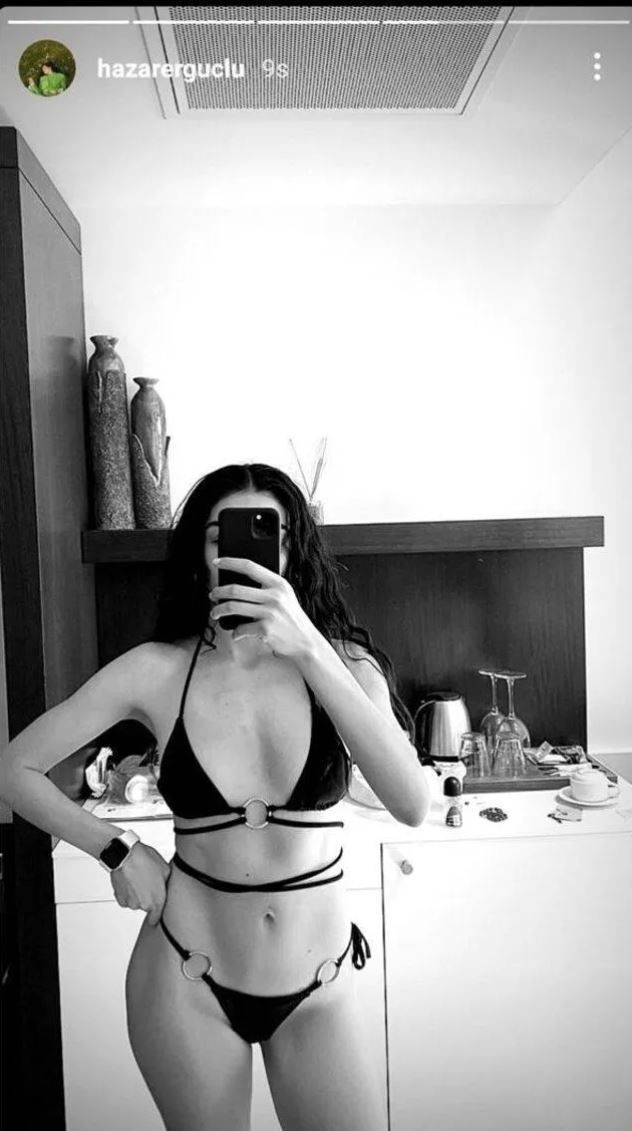 18 yaş büyük aşkına bikinisiyle poz verdi! Alev Alev'in yıldızı Hazar Ergüçlü nefesleri kesti - Resim: 4