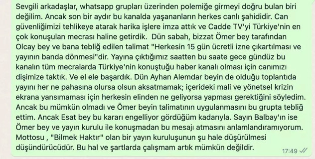 Cadde TV dağıldı! Serdar Akinan, Nur Batur, Bülent Çaplı ve çok sayıda isim istifa etti - Resim: 0