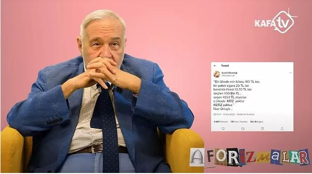 İlber Ortaylı'dan olay sözler: 4 paket sigara içme evine 1 kilo et al - Resim: 0