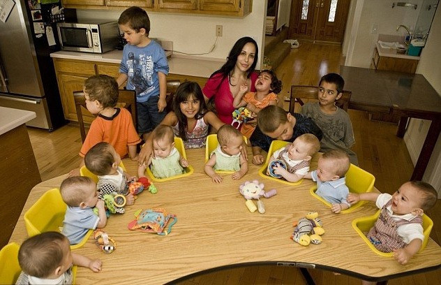 Aynı anda 8 bebek dünyaya getirdi gerçek daha sonra çıktı! - Resim: 4