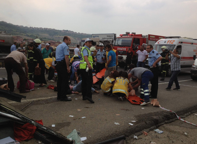 TEM otoyolunda dehşet görüntüler! - Resim: 3