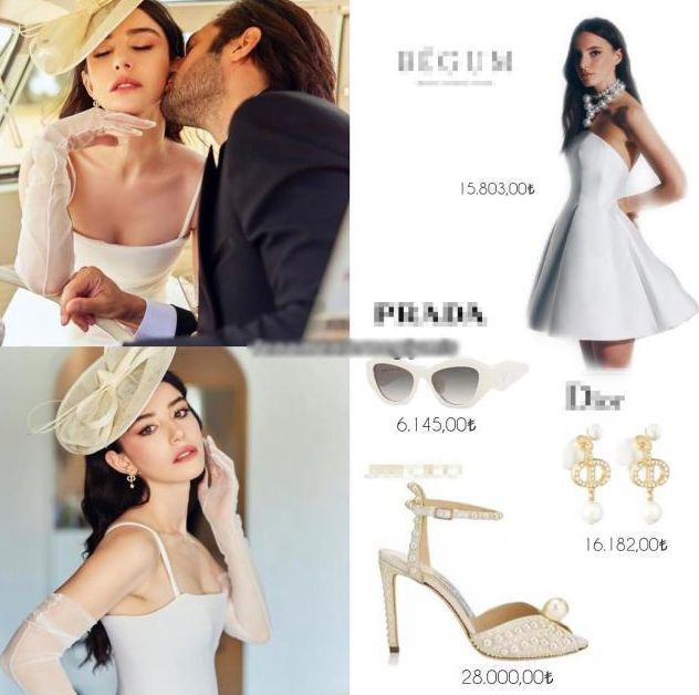 Özge Gürel'in kombin fiyatı şok etti! Ayakkabısı gelinlikten pahalı! - Resim: 4