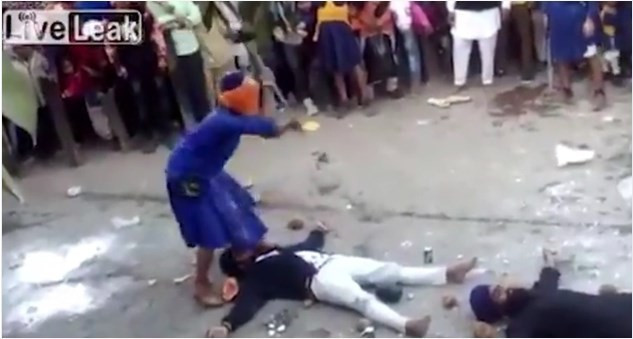 Sokak gösterisinde feci son! - Resim: 4