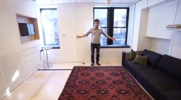  38 m2'lik bir stüdyo daire 5+1'e dönüştü - Resim: 2