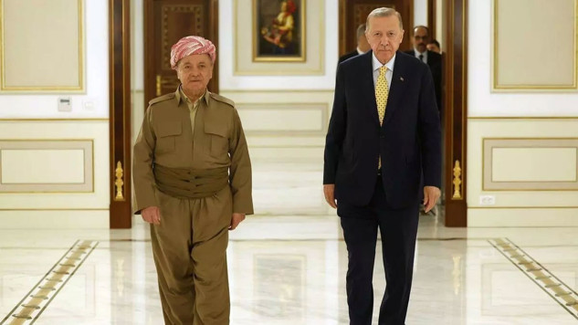 Cumhurbaşkanı Erdoğan Erbil'de! Neçirvan Barzani karşıladı - Resim: 1