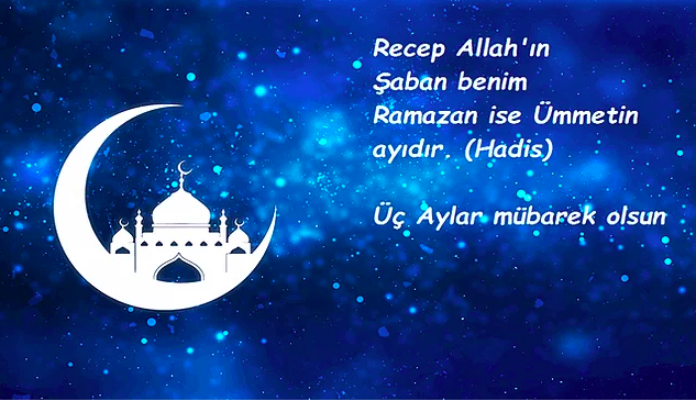 3 aylar mesajları resimli kısa hadisli 3 ayları karşılama tebrik sözleri 2022 - Resim: 3