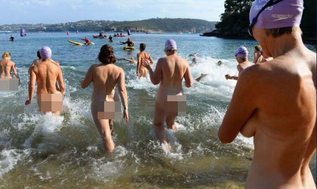 Okyanusta çırılçıplak yüzdüler - Resim: 2