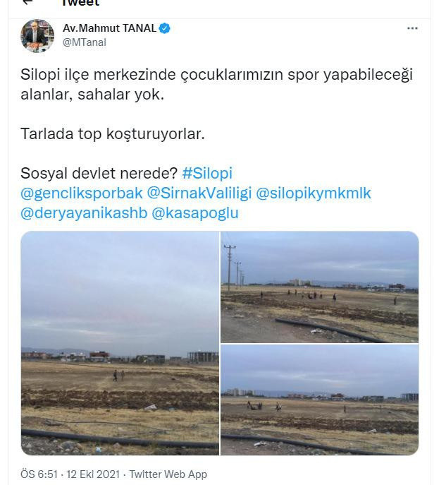 Bakan Mehmet Kasapoğlu'ndan, Mahmut Tanal'ın paylaşımına yanıt - Resim: 0
