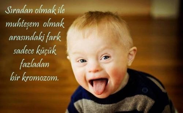Down sendromu günü sözleri resimli down sendromu mesajları - Resim: 1